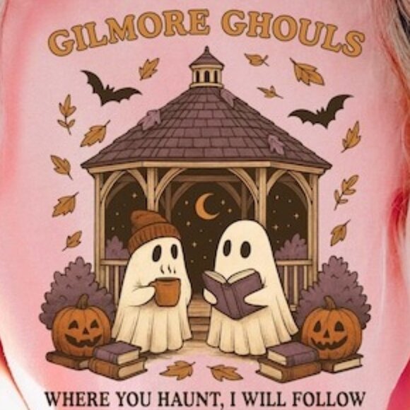Halloween Graphics Tee, Where You Haunt I Will Follow Shirt - Picture 2 of 3